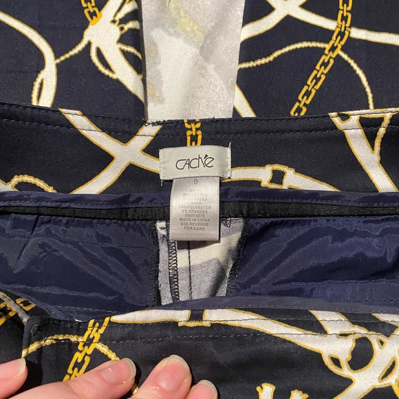 5/25$ Must Buy 5! Cache Versace style size 0 Y2K - Picture 2 of 10